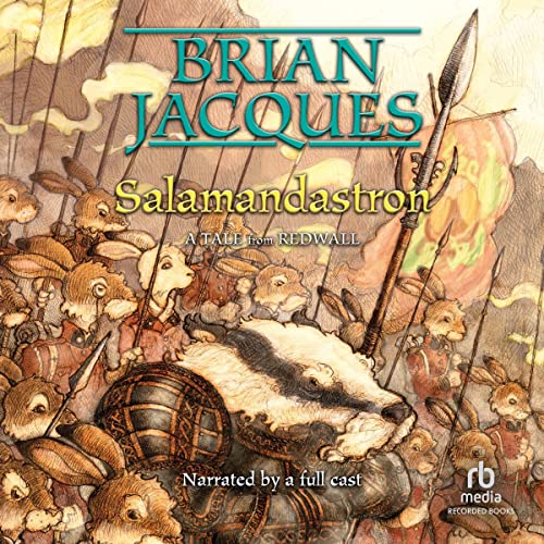 Salamandastron Audiolibro Por Brian Jacques arte de portada