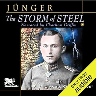 The Storm of Steel Audiolibro Por Ernst J&uuml;nger arte de portada