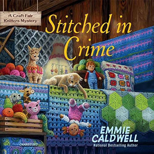 Stitched in Crime Audiolibro Por Emmie Caldwell arte de portada