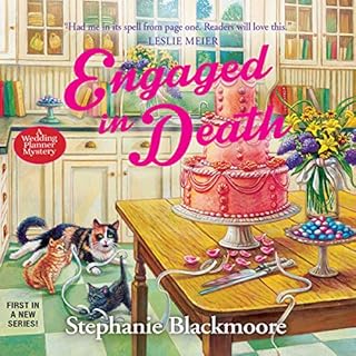 Engaged in Death Audiolibro Por Stephanie Blackmoore arte de portada