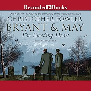 Bryant & May and the Bleeding Heart Audiolibro Por Christopher Fowler arte de portada