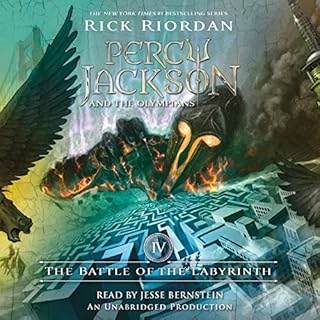 The Battle of the Labyrinth Audiolibro Por Rick Riordan arte de portada