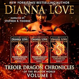 Treoir Dragon Chronicles of the Belador World: Volume I, Books 1-3 Audiolibro Por Dianna Love arte de portada