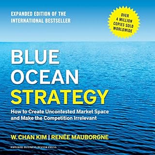 Blue Ocean Strategy Audiolibro Por W. Chan Kim, Renee Mauborgne arte de portada