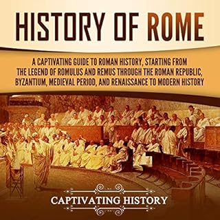 History of Rome Audiolibro Por Captivating History arte de portada