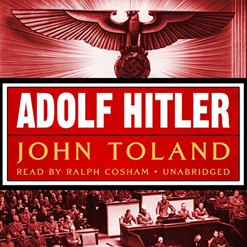 Adolf Hitler Audiolibro Por John Toland arte de portada