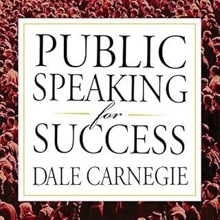 Public Speaking for Success Audiolibro Por Dale Carnegie arte de portada