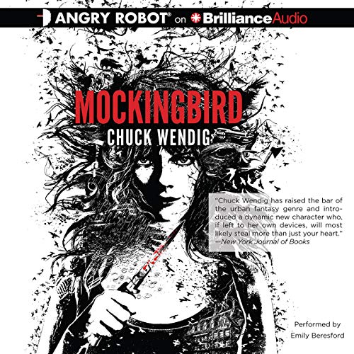 Mockingbird Audiolibro Por Chuck Wendig arte de portada