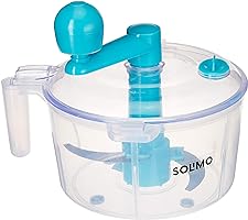 Amazon Brand - Solimo Plastic Atta/Dough Maker, Silver