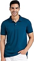 Amazon Brand - Symbol Men's Cotton Rich Polo T Shirt | Collar Tshirts | Half Sleeves | Plain - Regular Fit