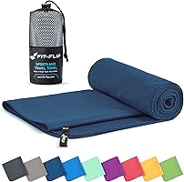 Fit-Flip Mikrofaser Handtuch - kompakte Microfaser Handtücher - ideal als Sporthandtuch, Reisehandtuch, Strandtuch -...