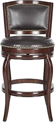 Safavieh Home Collection Pasquale Sierra Brown 29-inch Bar Stool