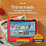 Amazon Fire HD 10 Kids tablet- 2023, ages 3-7 | Bright 10.1" HD screen with ad-free content and parental controls included, 13-hr battery, 32 GB, Disney Mickey Mouse