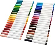 Amazon Basics Broad Line 40 Colors Washable Markers, Pack of 40, Multicolored
