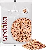 Amazon Brand - Vedaka Raw Peanuts | Pink | 1kg | Premium Moongfali
