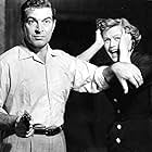 Stephen McNally and Alexis Smith in Split Second (1953)