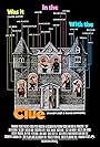 Tim Curry, Christopher Lloyd, Lesley Ann Warren, Madeline Kahn, Eileen Brennan, Michael McKean, and Martin Mull in Clue (1985)