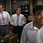 Walter Matthau, Herb Edelman, Larry Haines, and David Sheiner in The Odd Couple (1968)