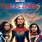 Brie Larson, Iman Vellani, Teyonah Parris, and Megan McDonnell in The Marvels (2023)