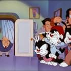 Jess Harnell, Tress MacNeille, Rob Paulsen, and Frank Welker in Animaniacs (1993)