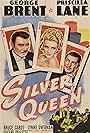 George Brent, Bruce Cabot, and Priscilla Lane in Silver Queen (1942)