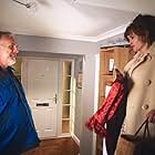 Helena Bonham Carter and Greg Davies in The Cleaner (2021)