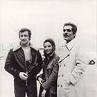 Jean-Paul Belmondo, Omar Sharif, and Nicole Calfan in The Burglars (1971)