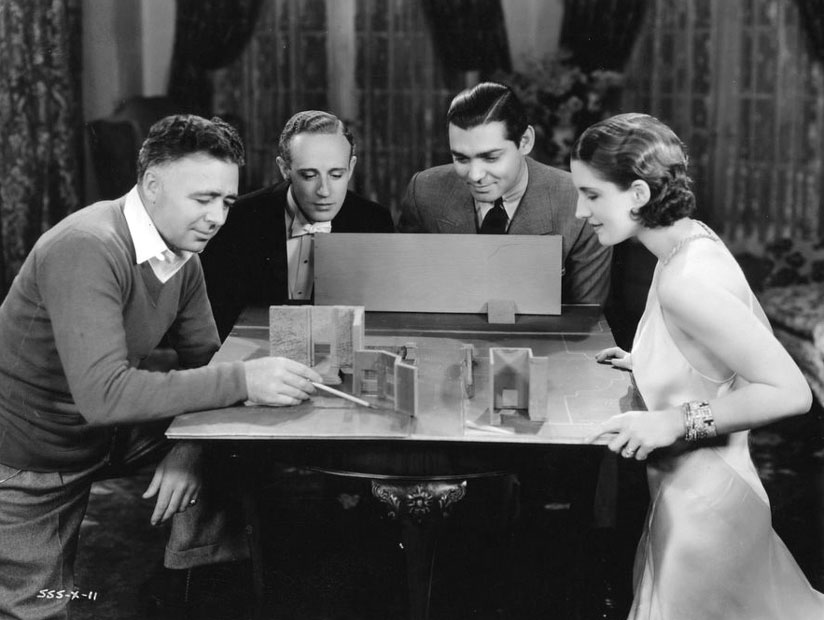 Clark Gable, Leslie Howard, Clarence Brown, and Norma Shearer in A Free Soul (1931)