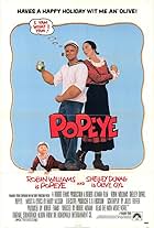 Robin Williams, Shelley Duvall, and Wesley Ivan Hurt in Popeye (1980)