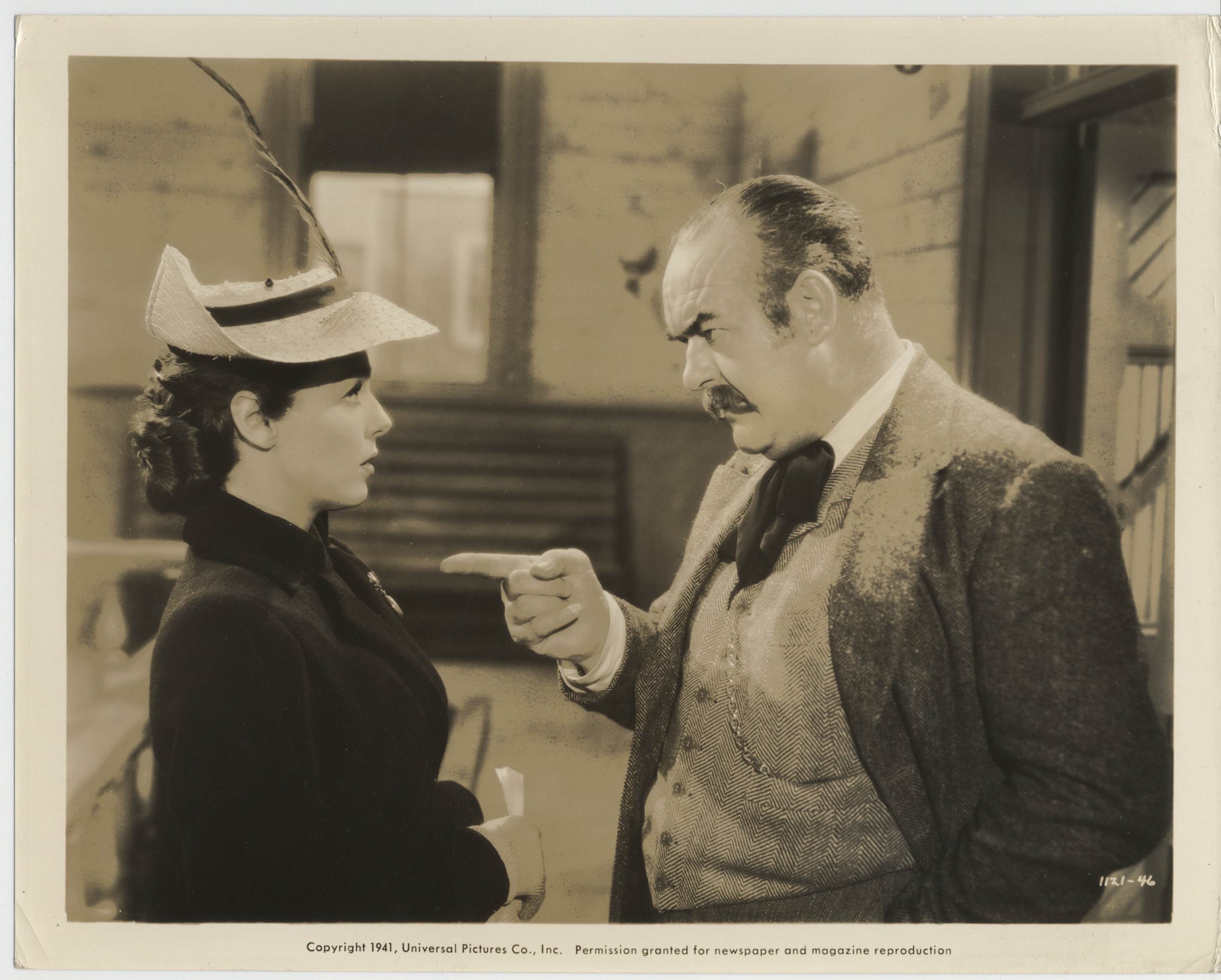 Roger Imhof and Loretta Young in The Lady from Cheyenne (1941)