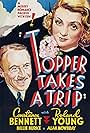Constance Bennett and Roland Young in Topper Takes a Trip (1938)