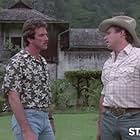 Tom Selleck and James Whitmore Jr. in Magnum, P.I. (1980)