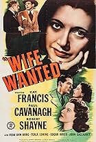Paul Cavanagh, Kay Francis, and Robert Shayne in Wife Wanted (1946)
