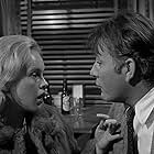 Richard Burton and Sandy Dennis in Who's Afraid of Virginia Woolf? (1966)
