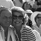 Frank Sinatra and Barbara Marx at a Los Angeles Dodgers World Series game