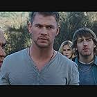 Anna Hutchison, Fran Kranz, Jesse Williams, and Chris Hemsworth in The Cabin in the Woods (2011)