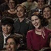 Alex Borstein and Rachel Brosnahan in The Marvelous Mrs. Maisel (2017)