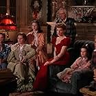 Judy Garland, Mary Astor, Harry Davenport, Lucille Bremer, Joan Carroll, Henry H. Daniels Jr., and Margaret O'Brien in Meet Me in St. Louis (1944)