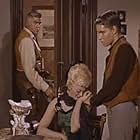 Lorne Greene, Jan Sterling, and David Macklin in Bonanza (1959)