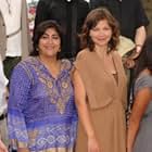 Gurinder Chadha and Maggie Gyllenhaal at an event for Paris, I Love You (2006)