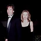 Michelle Pfeiffer and David E. Kelley at an event for The 52nd Annual Golden Globe Awards (1995)