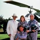 "Airwolf" A. Cord, J.M. Vincent, J.B. Scott, E. Borgnine 1985 CBS