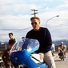 Steve McQueen in Japan during the filming of "The Sand Pebbles"