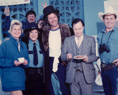 Timothy Bottoms, David L. Lander, Kandra King, and Kaye Ballard in Ava's Magical Adventure (1994)