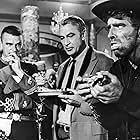 Gary Cooper, Burt Lancaster, and Henry Brandon in Vera Cruz (1954)