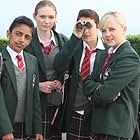 Georgia Henshaw, Eleanor Tomlinson, Georgia Groome, and Manjeeven Grewal in Angus, Thongs and Perfect Snogging (2008)