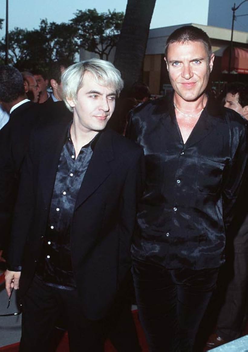 Nick Rhodes, Duran Duran, and Simon Le Bon at an event for Apollo 13 (1995)