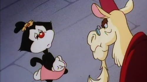 Richard Libertini and Tress MacNeille in Animaniacs (1993)