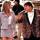 Chris Farley and Nicollette Sheridan in Beverly Hills Ninja (1997)