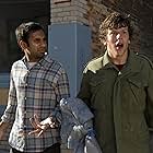 Jesse Eisenberg and Aziz Ansari in 30 Minutes or Less (2011)